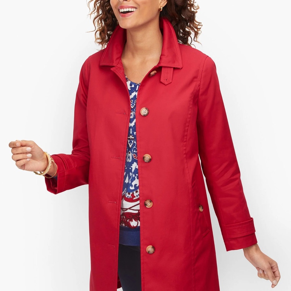 Talbots CONTRAST TRIM MAC
